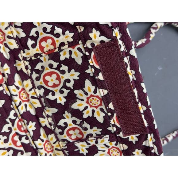 Vera Bradley Retired Rare Medallion Quilted Tri-Fold Wallet Crossover Strap - Picture 5 of 7